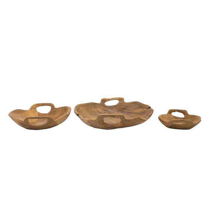 A&B Home Group Inc. - Wholesale Charger plate - S/3 Teak Bowls2