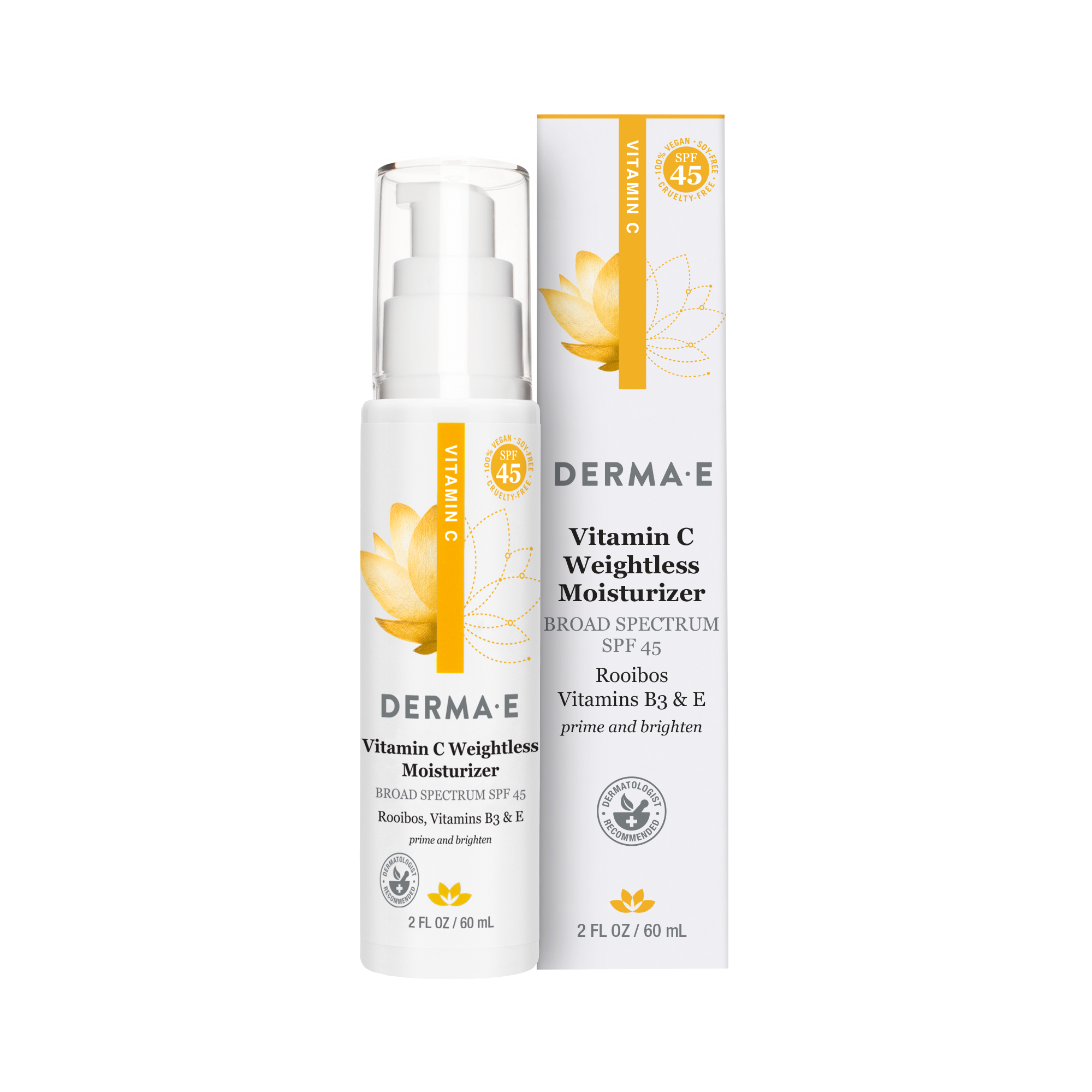 DERMA E - Wholesale SPF Moisturizer - Vitamin C Weightless Moisturizer SPF 451