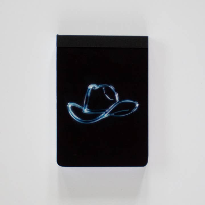 Chrome Cowboy Mini Notepad for wholesale by PapelerÃa Raci