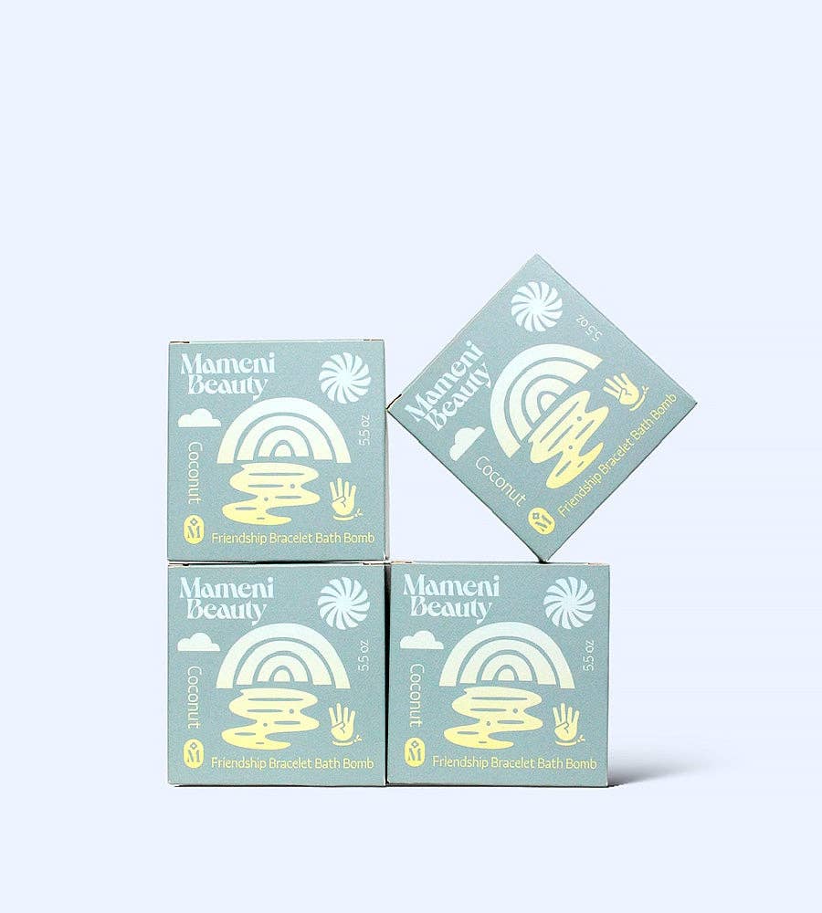 Mameni Beauty - Wholesale Bath Bomb/Fizz - "Besties” Bracelet Bath Bomb5