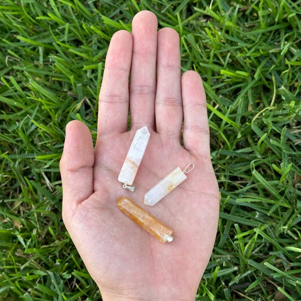 Earths Elements Wholesale - Wholesale Individual Charm/Pendant - Point Pendant - Citrine1