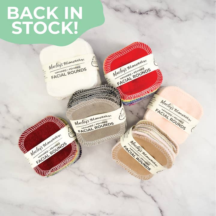 Stockist Bundle Facial Rounds: 6 Pack Bestsellers! 10 of 20 for wholesale by Marley's Monsters