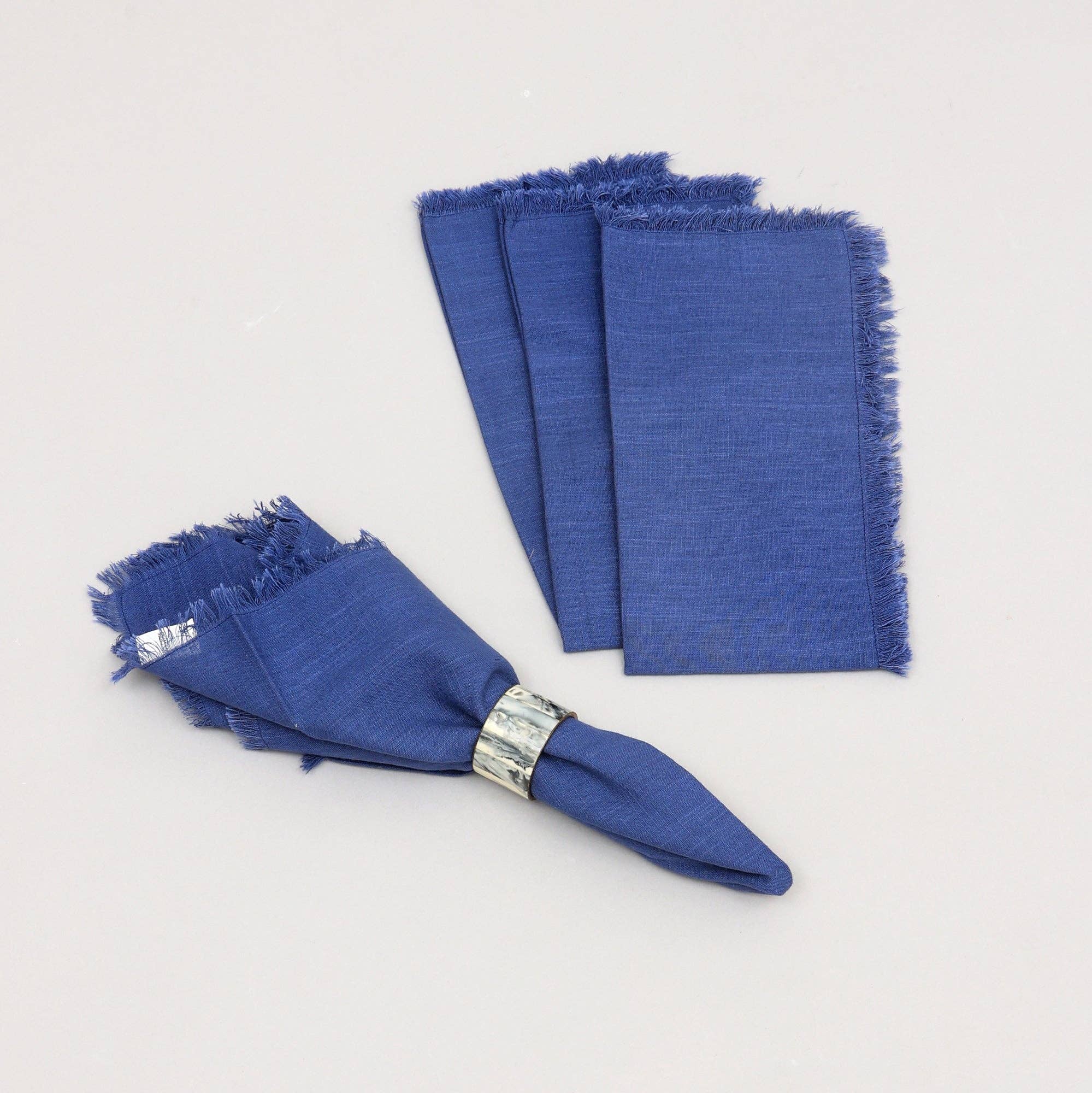 ExpoBazaar - Venta al por mayor Servilletas de tela - Servilletas de Cena | Juego de Manteles de Algodón Premium de 4, 20x20"9