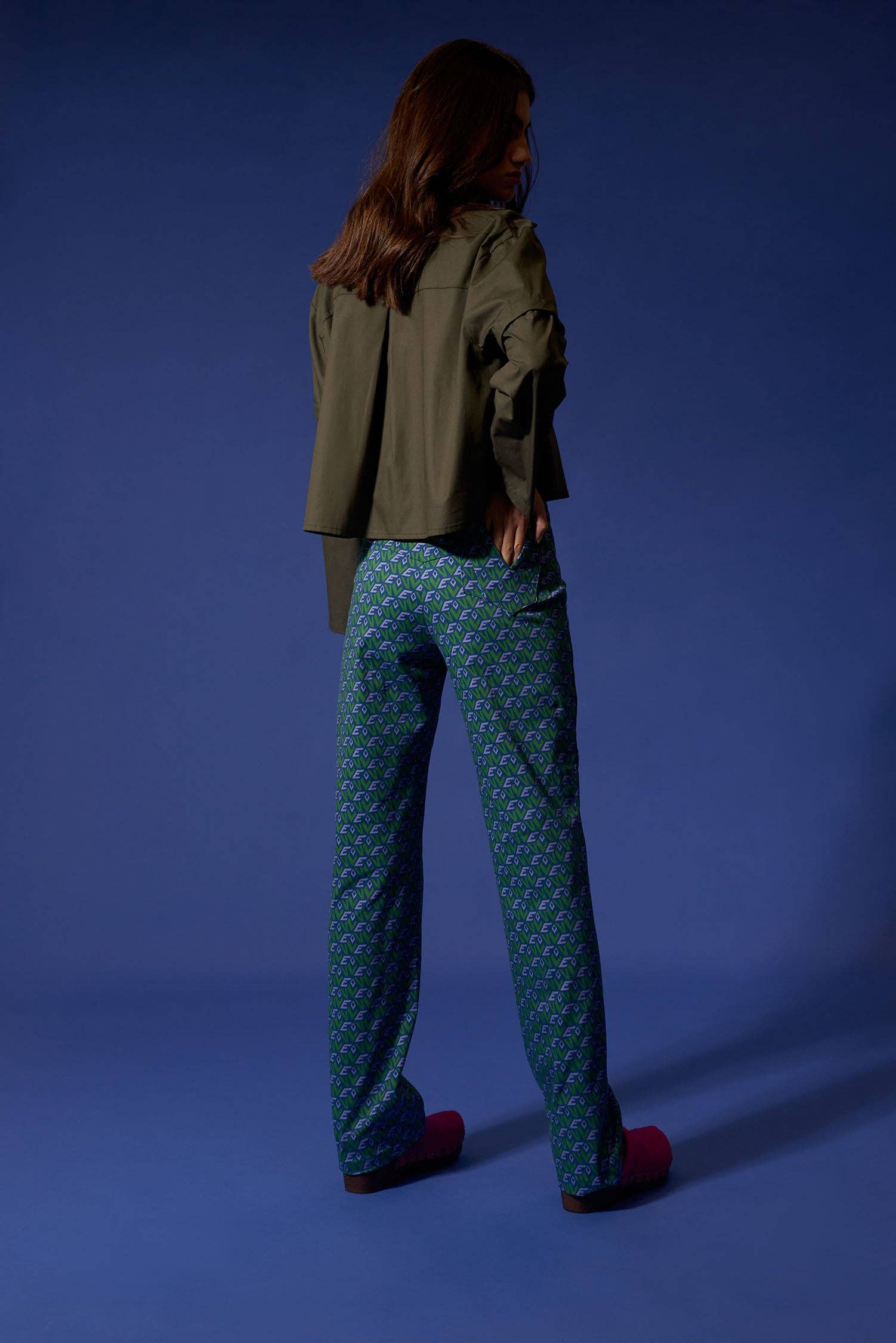 Virago Barcelona - Wholesale Pants - Women's - Doll Player Pants Love Blue2