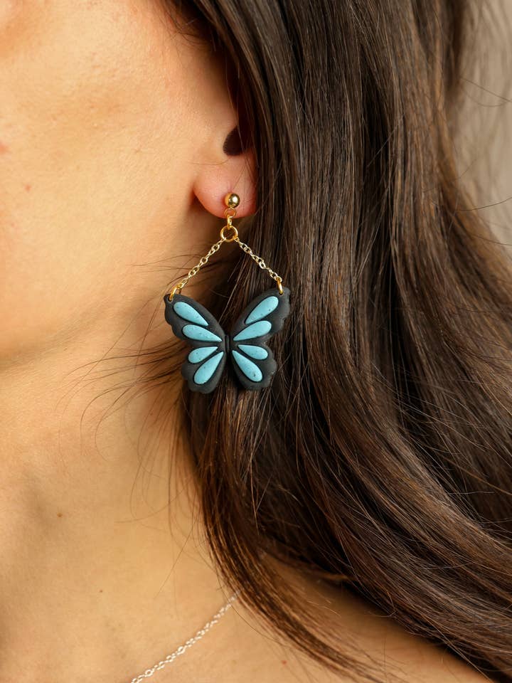 Whimsy Wings Butterfly Dangles for wholesale by The Raw Creative