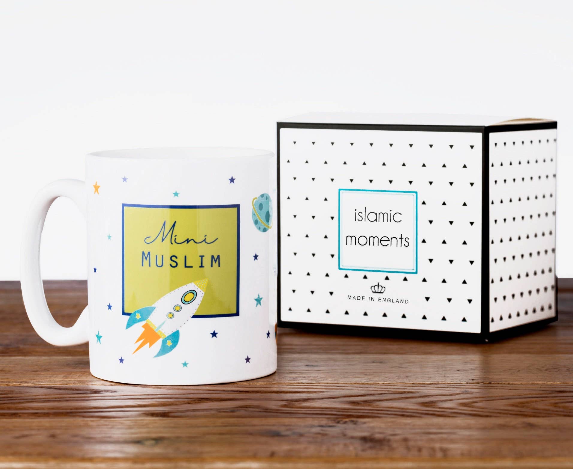 Islamic Moments - Wholesale Coffee Mug - Mini Muslim Rocket Mug - Islamic Gifts For Children - MGC 010