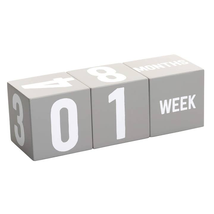 Kate & Milo - Wholesale Milestone Age Block - Kids & Baby - Wooden Milestone Age Blocks Photo Prop2