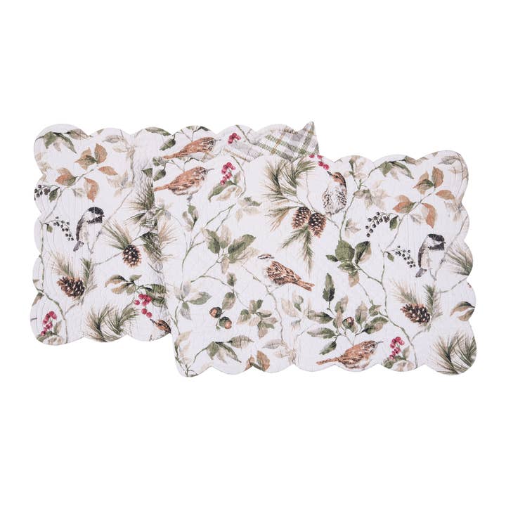 C&F Home - Wholesale Table Runner - Mira Songbird Bird Table Runner