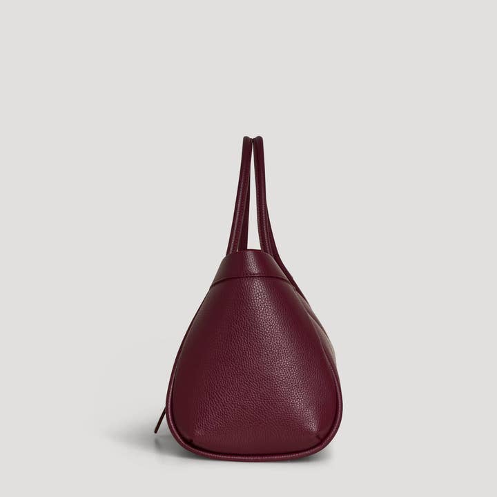 Prestige Milano - Wholesale Tote Bag - Women's - Borsa Mayfair in pelle Togo bordeaux2