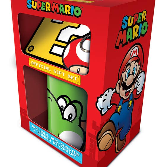 Pyramid International - Vente Sous-verre - Sous-verre et porte-clés Super Mario (Yoshi)