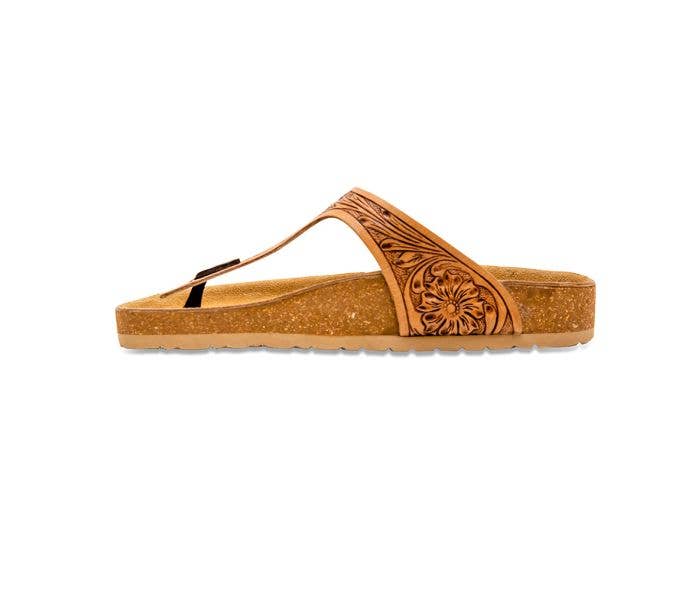 Kickz Wholesale – Großhandel Sandalen – Damen – Grashius Western-Sandalen mit handgefertigten Motiven2