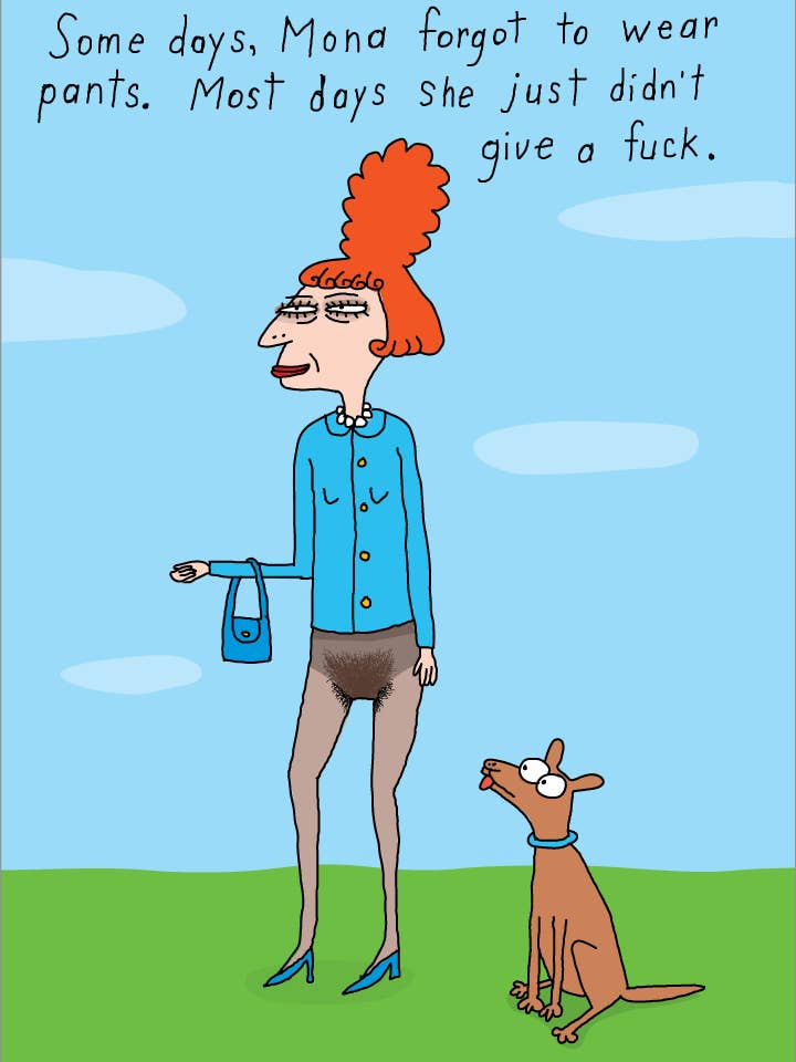 676 Mona (Any Occasion Card, Birthday Card) for wholesale by Clayboys Cards