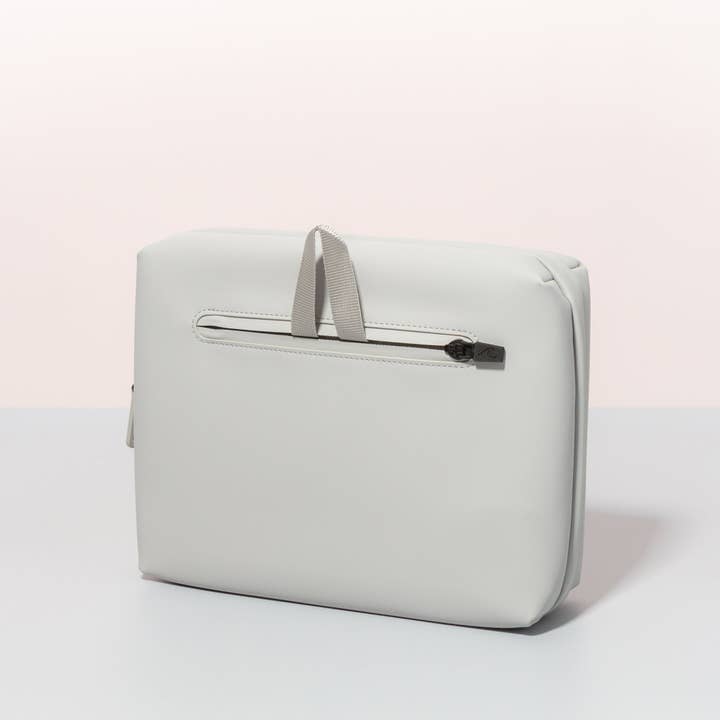 OneNine5 - Wholesale Toiletry Bag - Women's - Eco Travel Wash Bag, Moeraki Grey5