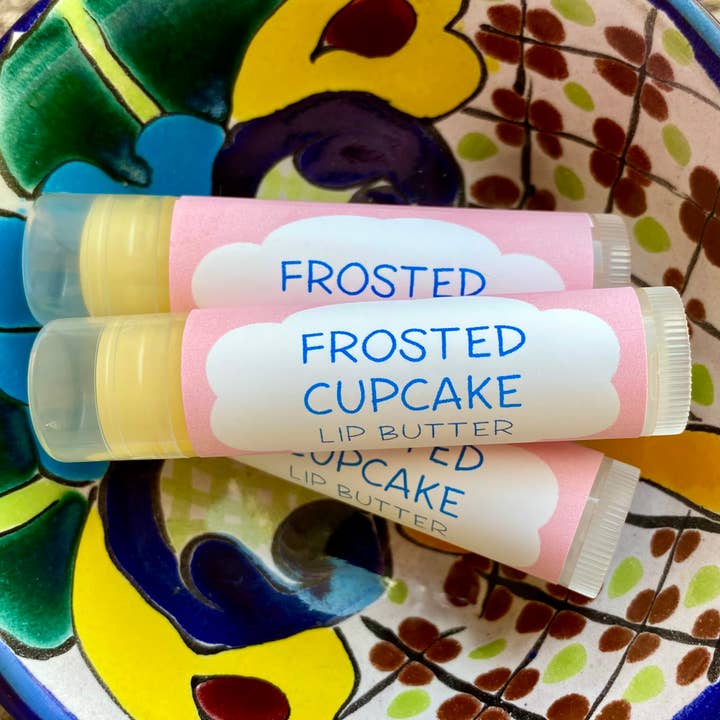 Frosted Cupcake Lip Butter ~ Lip Balm for wholesale by Enough Body
