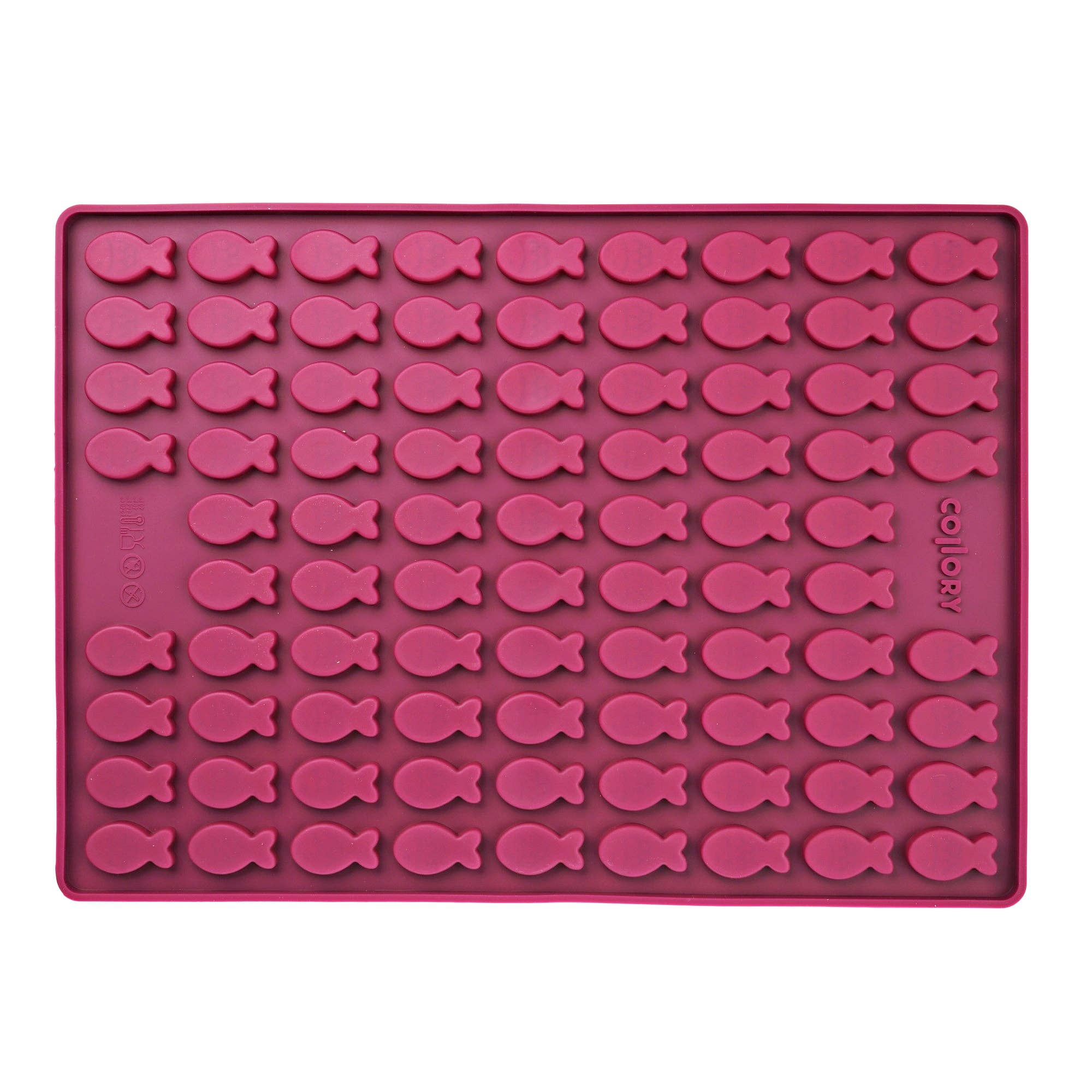 Collory - Wholesale Voedermat - Hond - Visvormige bakmatten voor hondenkoekjes (mini en medium)30