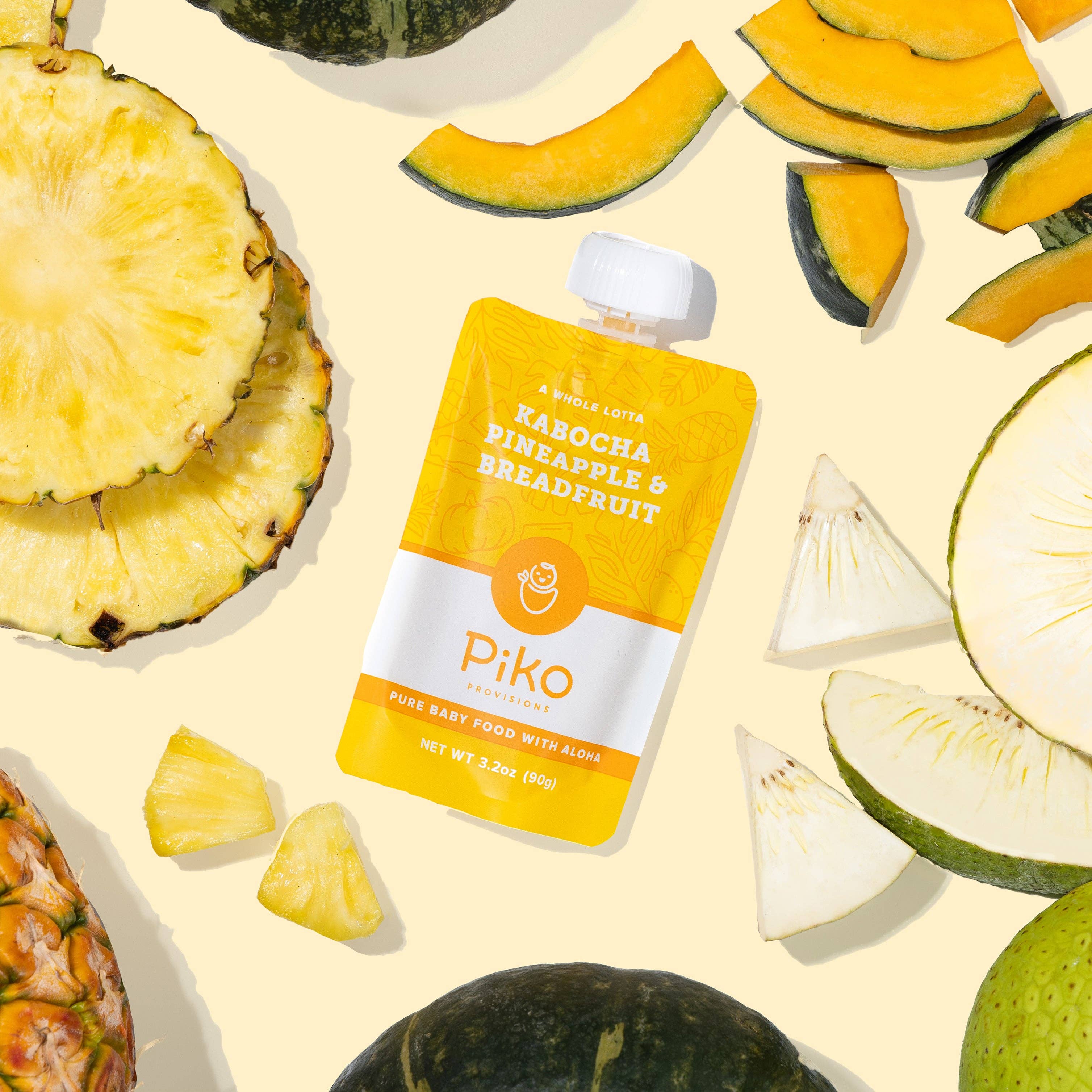 Piko Provisions – wholesale Baby food – Kabocha, Pineapple & Breadfruit0