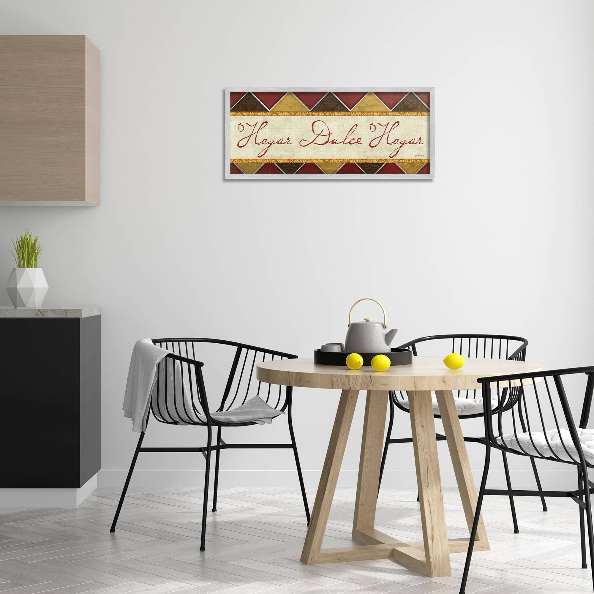 Stupell Industries - Wholesale Wall Decor - Kids & Baby - Hogar Dulce Hogar Patrón Tradicional Framed Giclee Art18