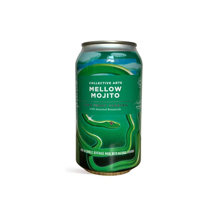 ProofNoMore - Wholesale Non-Alcoholic Aperitif/Mocktail - Collective Arts Surreal – Non-Alcoholic Mojito Cocktail - 12oz