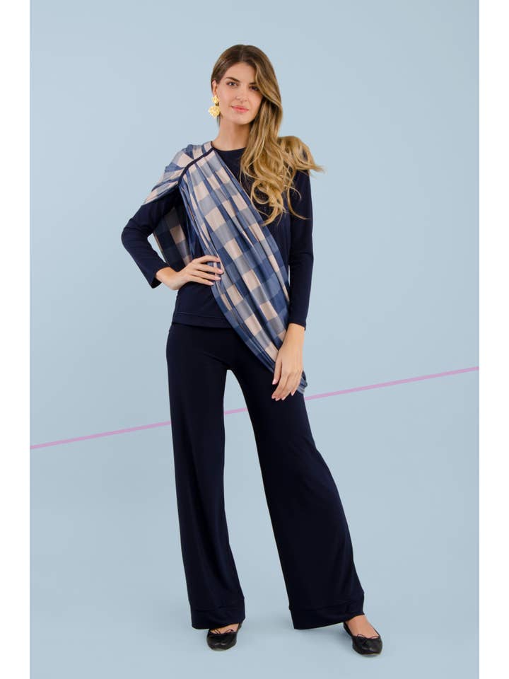 Roseta Kusi - Wholesale Blouse - Women's - Printed BANDEAU ZAG