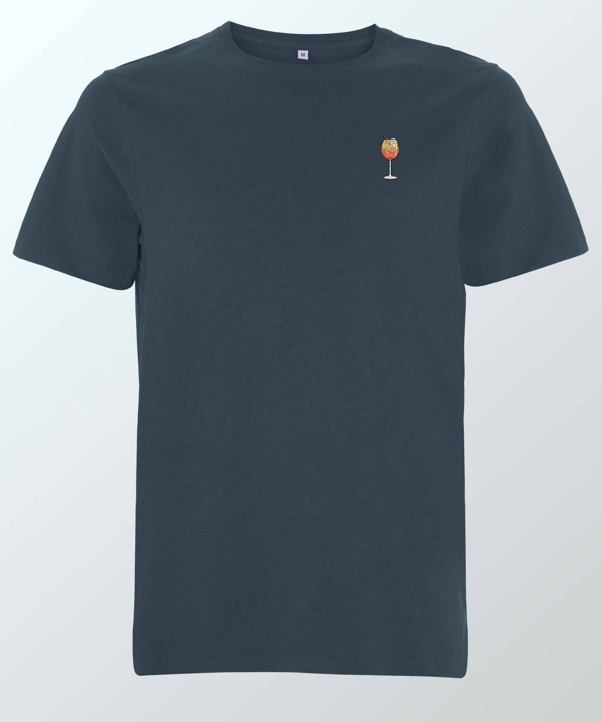 Fashion Drinks - Wholesale T-Shirt - Men's - Spritz | Embroidered unisex organic cotton t-shirt10