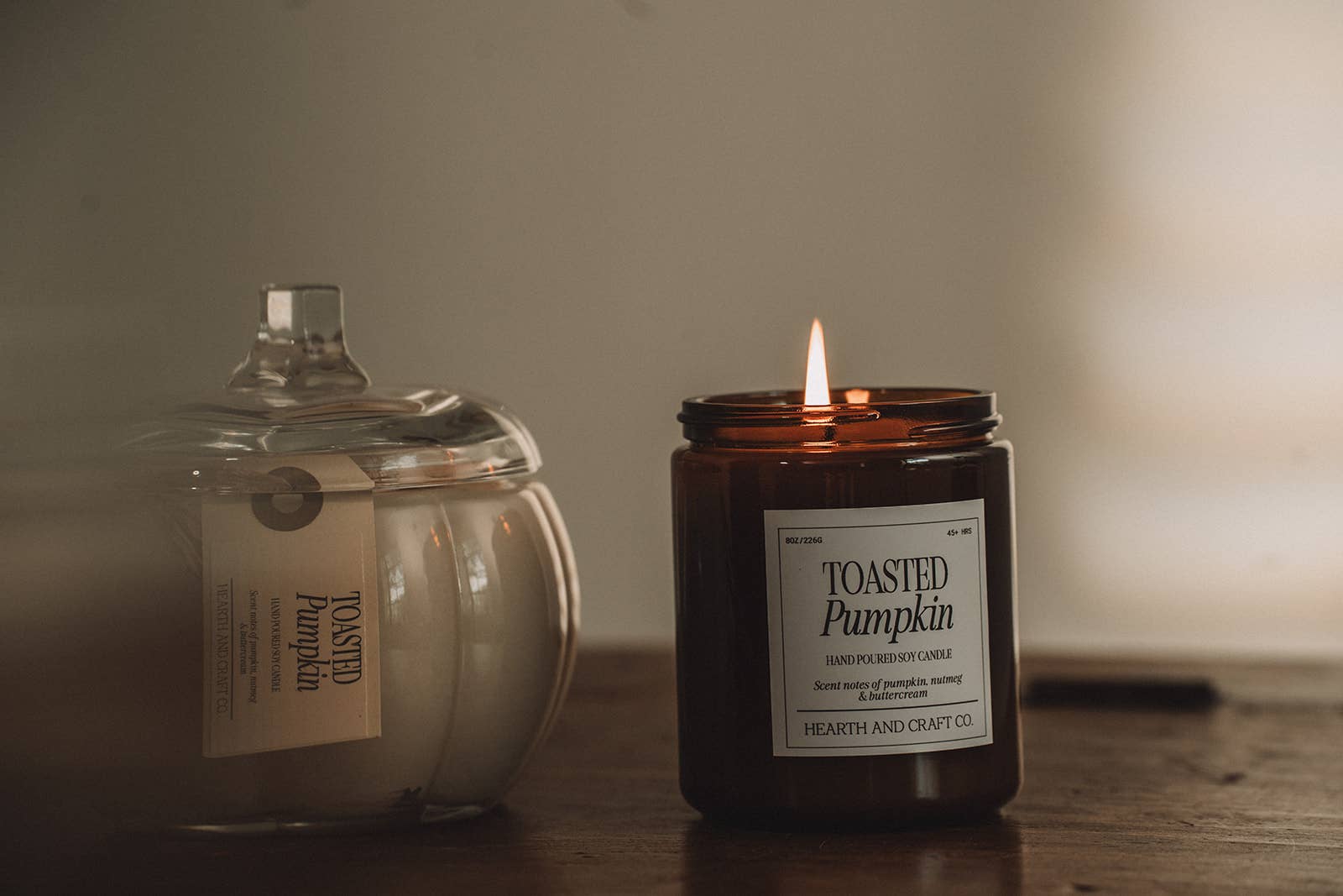 Hearth and Craft Candle Co. - Wholesale Jar/Filled Candle - TOASTED PUMPKIN23