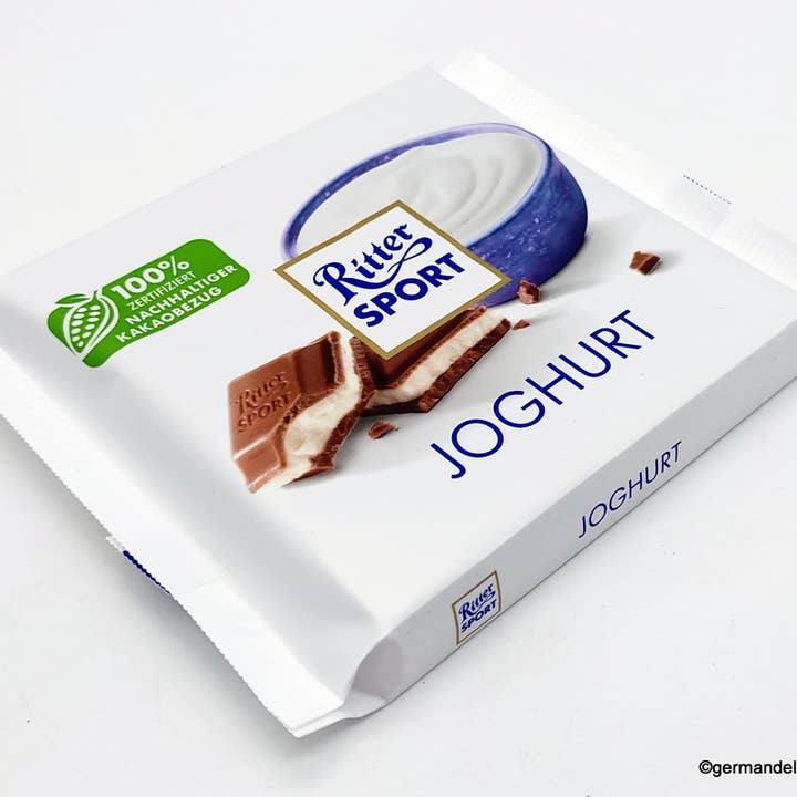 Phoenix Distributions - Wholesale Chocolate Bar - RITTER SPORT Joghurt 100 gramm 12 count2