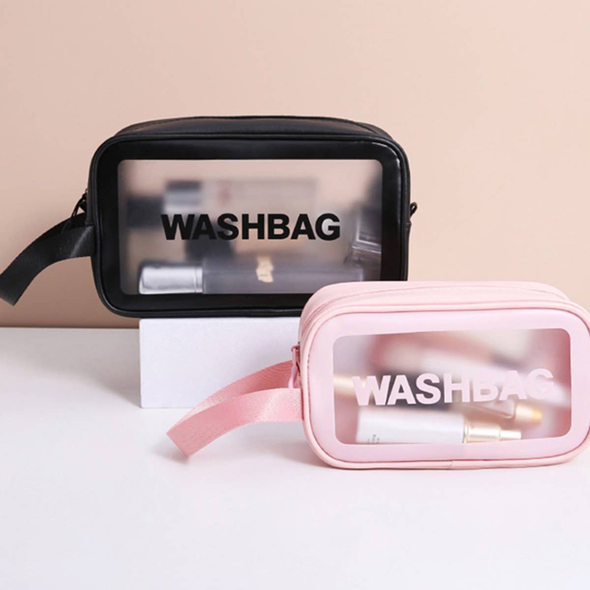 ACCITY - Wholesale Makeup/Cosmetic Bag - 3SET TRAVEL PORTABLE MAKEUP WASH BAG_CWAB05449