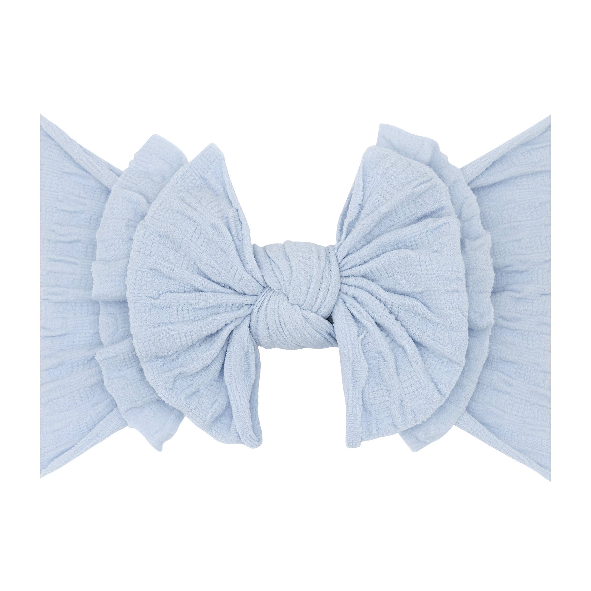 Baby Bling Bows – Engroshandel Hårsløjfe – Baby – Baby Bling® Waffle FAB® struktureret blød nylonbøjle2