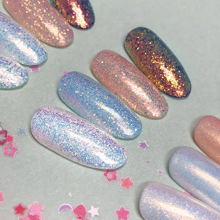 Daily Charme - Wholesale Nail Polish - Aurora Fairy Dust Magic Glitter