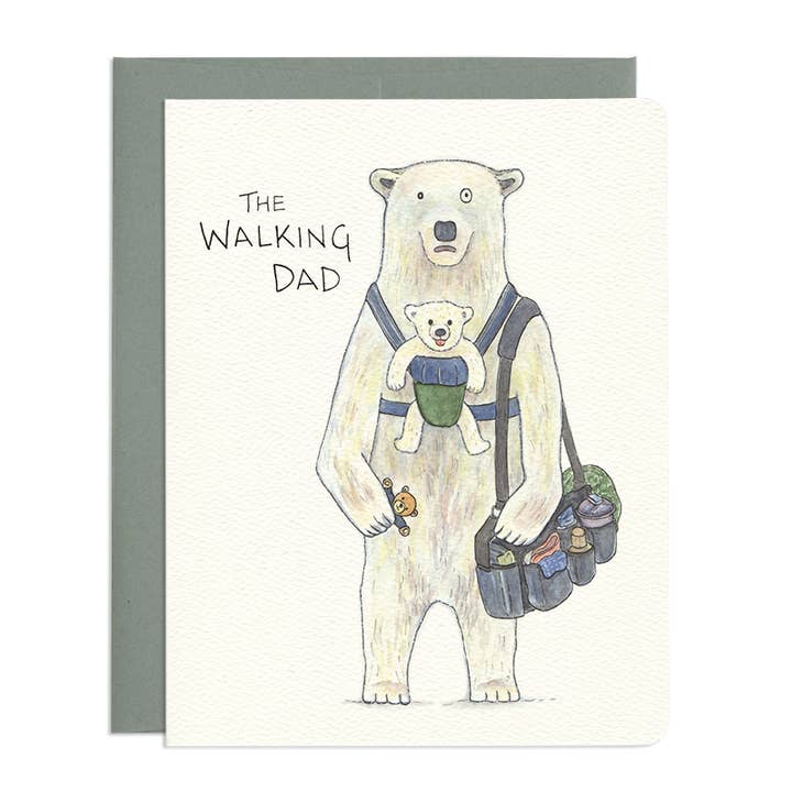 Tarjeta de Papá Caminando para venta al por mayor de Gotamago