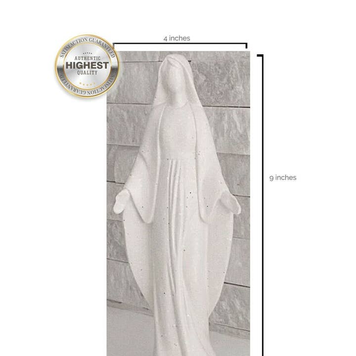 Christmas Gift for Mom: Mary Statue and Angel Mother Magnet for wholesale by Loving Memories Gifts