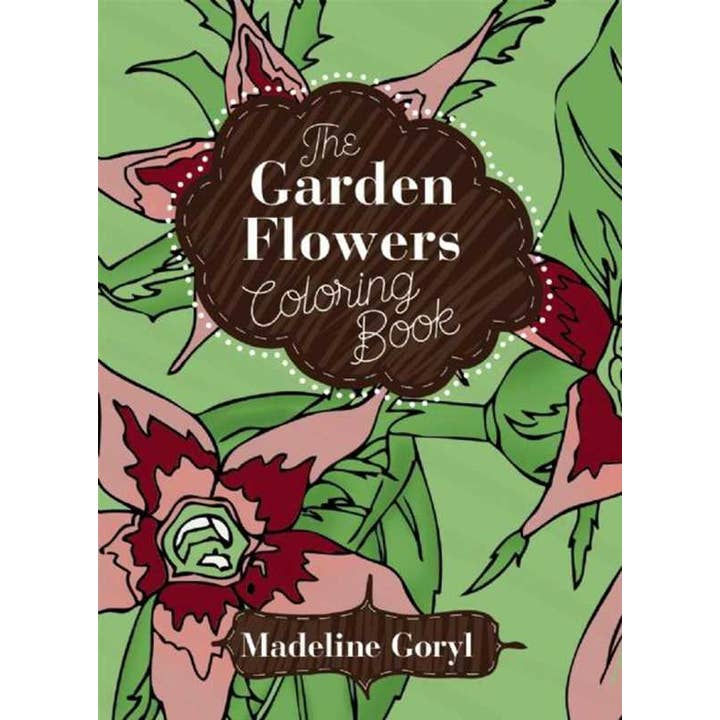 Garden Flowers Coloring Book by for wholesale by Simon & Schuster