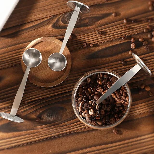 Sostraw & SmartThings - Wholesale Kitchen Tool/Gadget - Coffee Tamper with measuring spoon - 3 available colors8