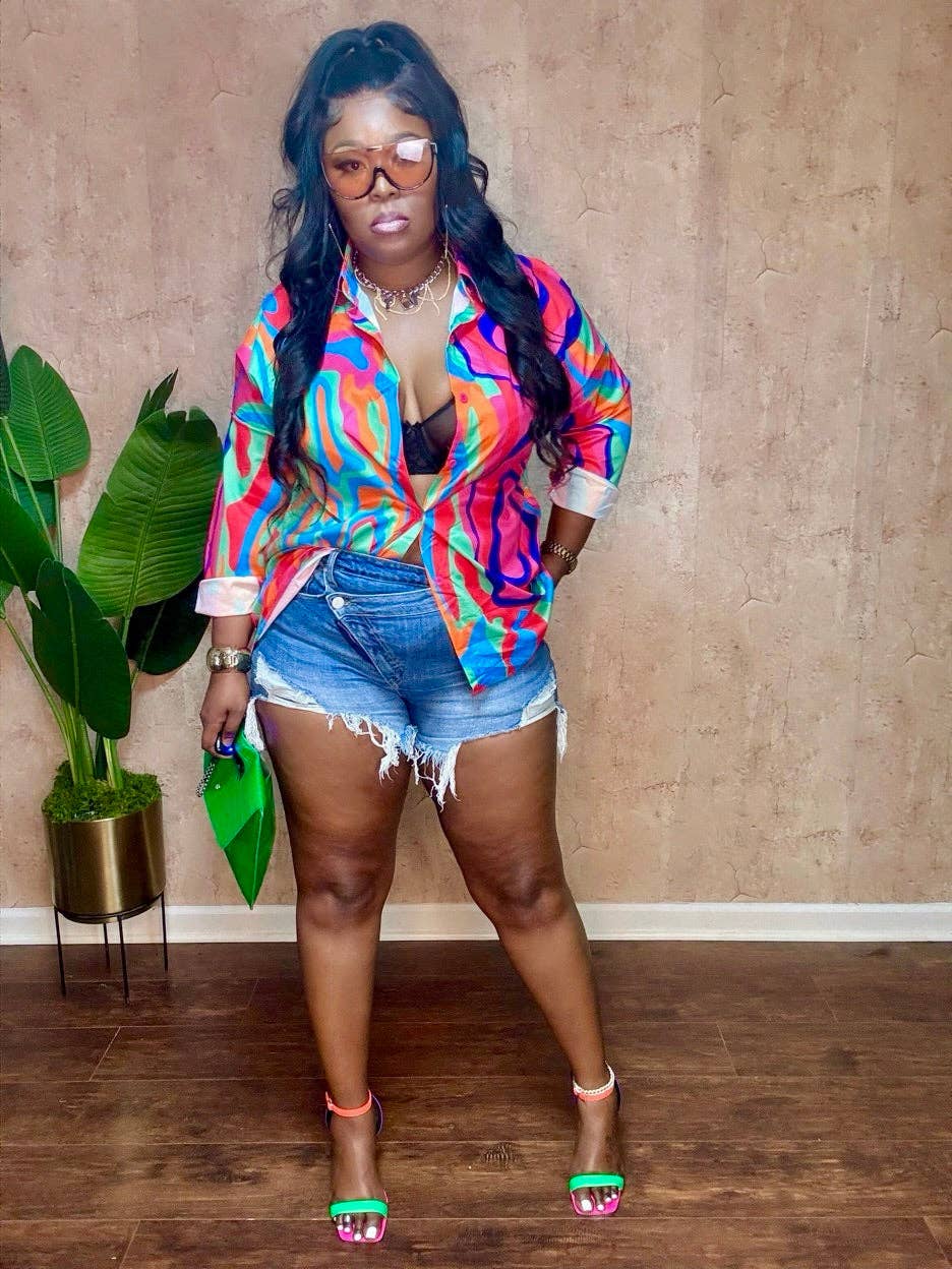 Multi FUN GIRL Top for wholesale on Faire2