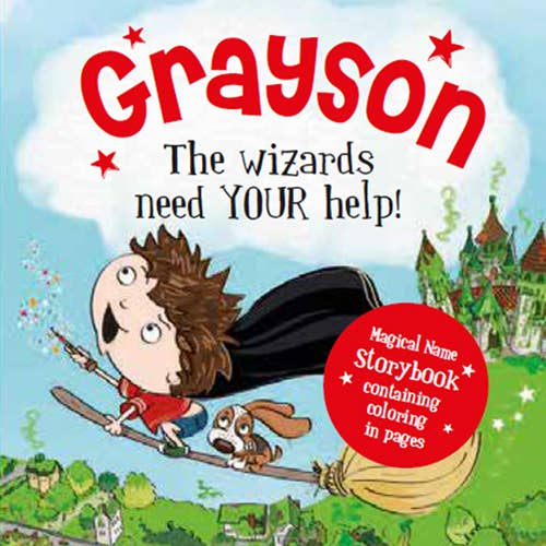 Magical Name Storybook - Grayson for wholesale by The H&H Group