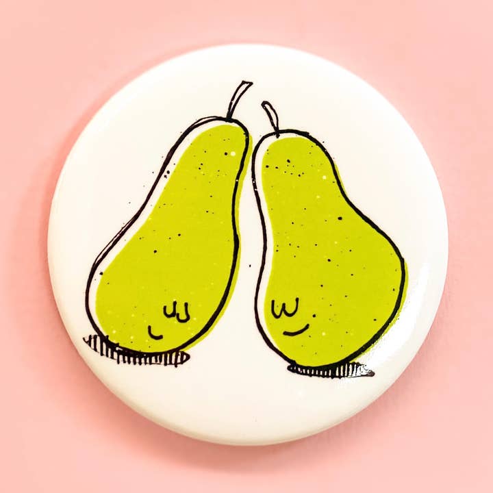 Magneet met een paar peren voor wholesale door An Open Sketchbook