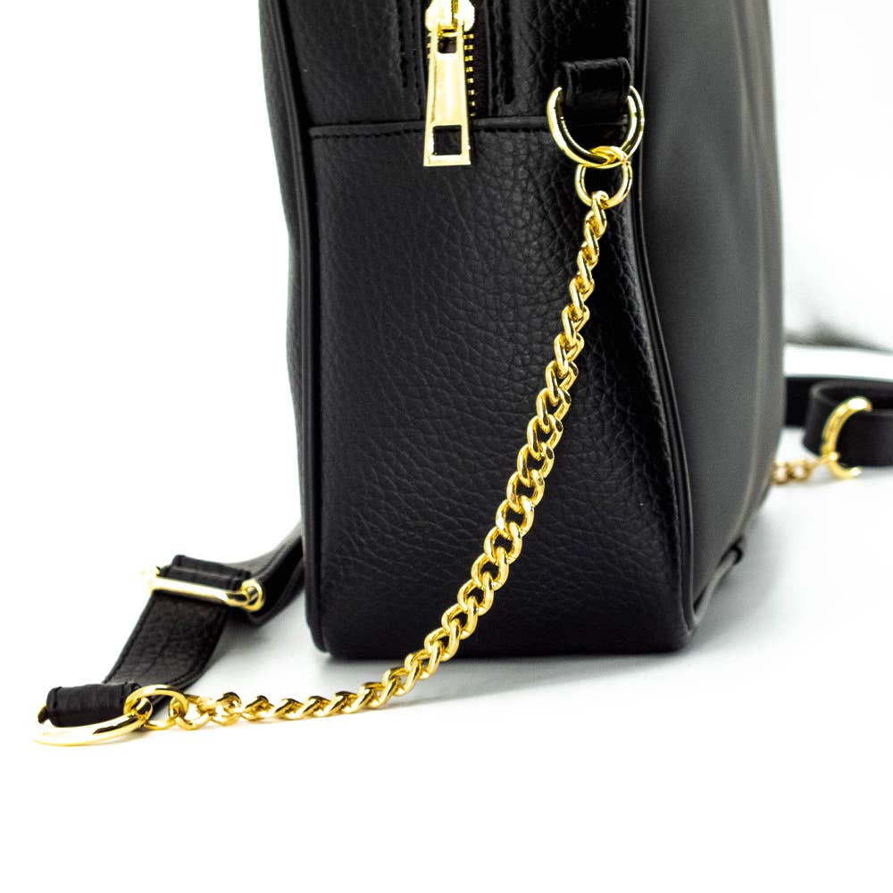 GLOBALSHOP SRL - Wholesale Crossbody Bag - Women's - Gracia P's Tizy Bag - Made in Italy - Lady Skull Rose Color3