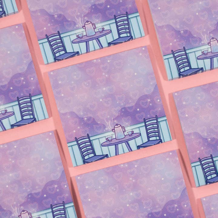 Unicorn Eclipse - Wholesale Sticky Notes - Tea Time Sticky Notes