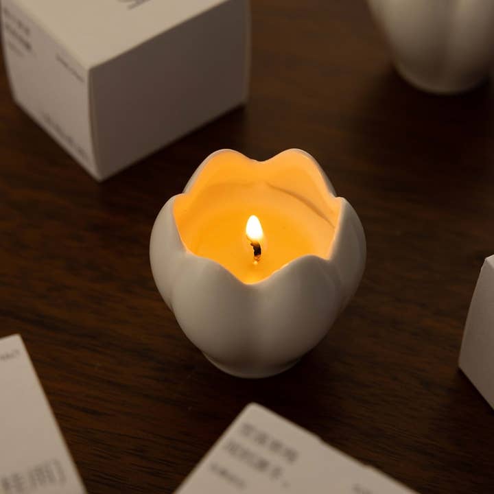 Elegant Aromatherapy Candle Gift Set with Wax Melter for wholesale by Yami