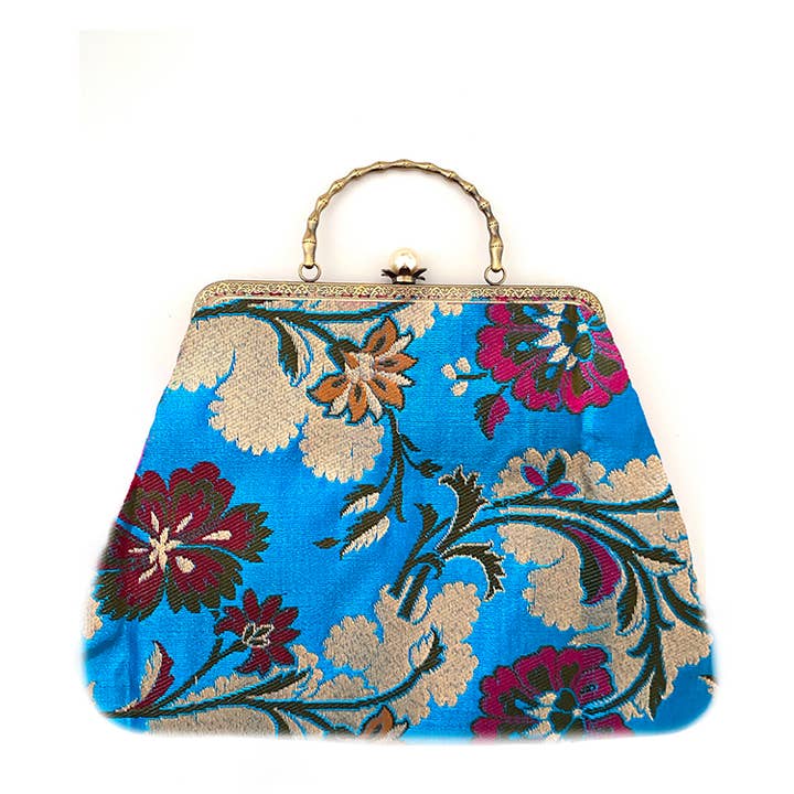 Maria Sole Rodriguez - Wholesale Clutch Bag - Women's - Bassoon Perla Medium, bag with pearl, handmade, Italy26