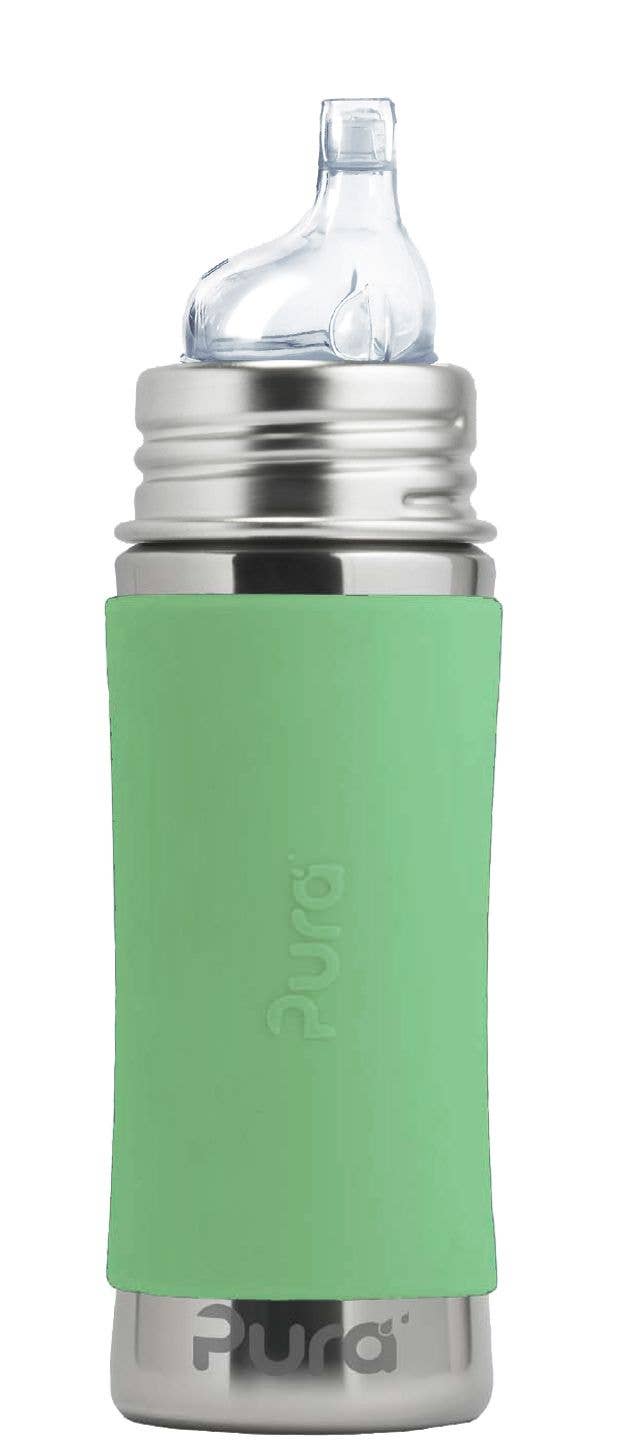PURA STAINLESS - Wholesale Drinking Glass/Cup - Kids & Baby - Kiki® 11oz Sippy Bottle8