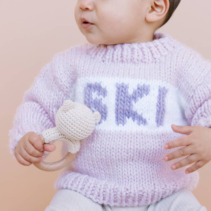The Blueberry Hill - Wholesale Knit Sweater - Baby - Ski Sweater, Baby Pink Kids Christmas Holiday5