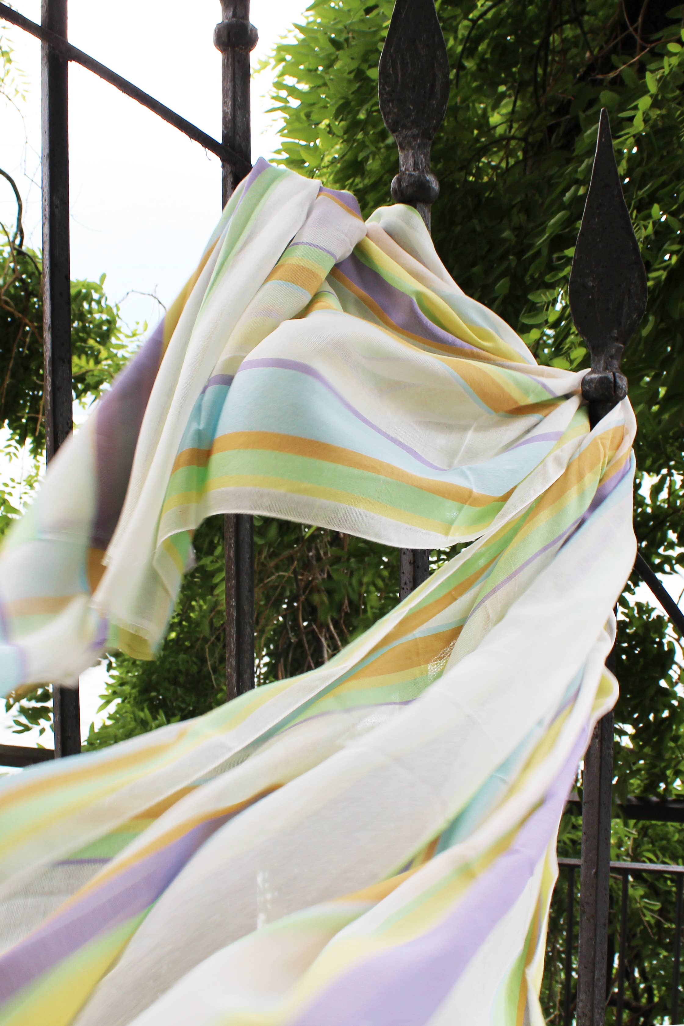 Abstract - Wholesale Scarf - Women's - Striped scarf or sarong6