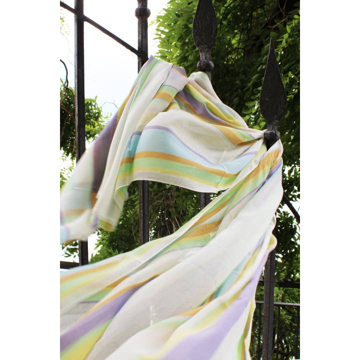 Abstract - Wholesale Scarf - Women's - Striped scarf or sarong6