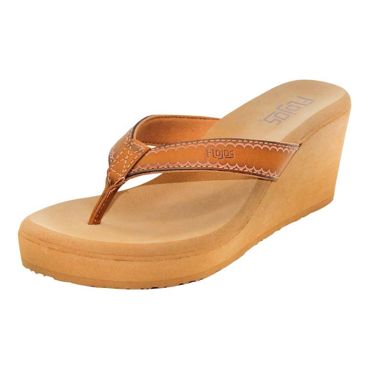 Flojos - Wholesale Wedges - Women's - Olivia Vintage — Women's Wedge Sandal