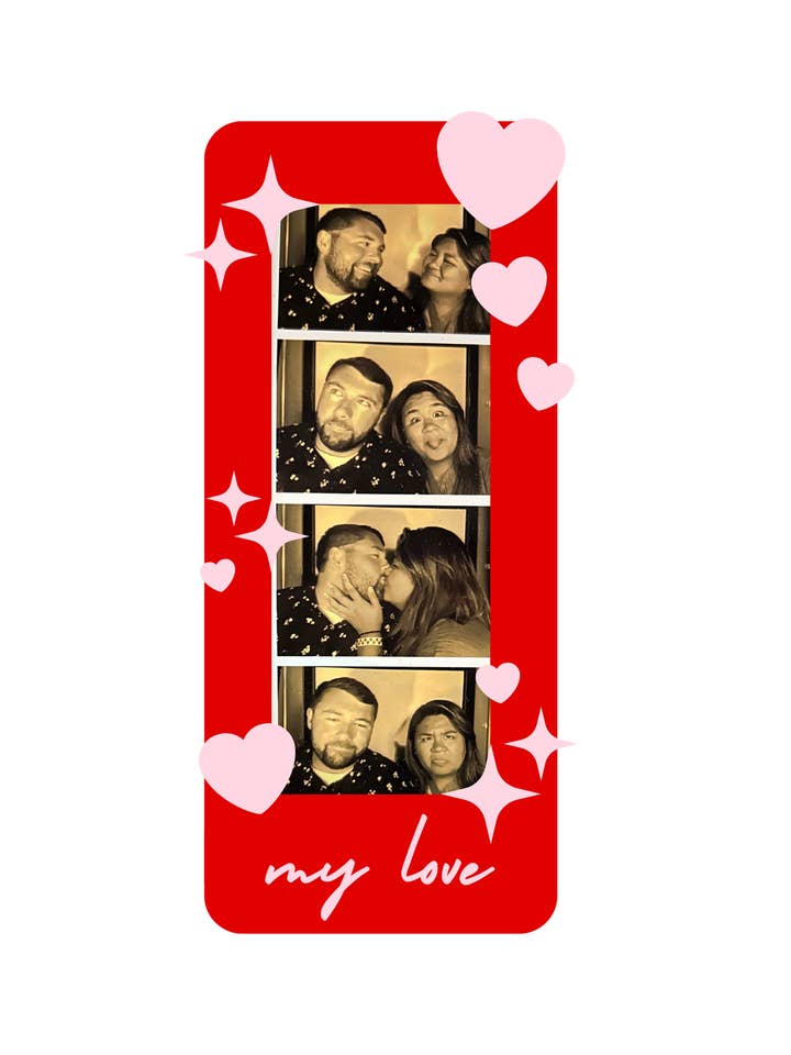 My Love Photo Booth Picture Frame – Frame for Photo Strips for wholesale by My Social Gal
