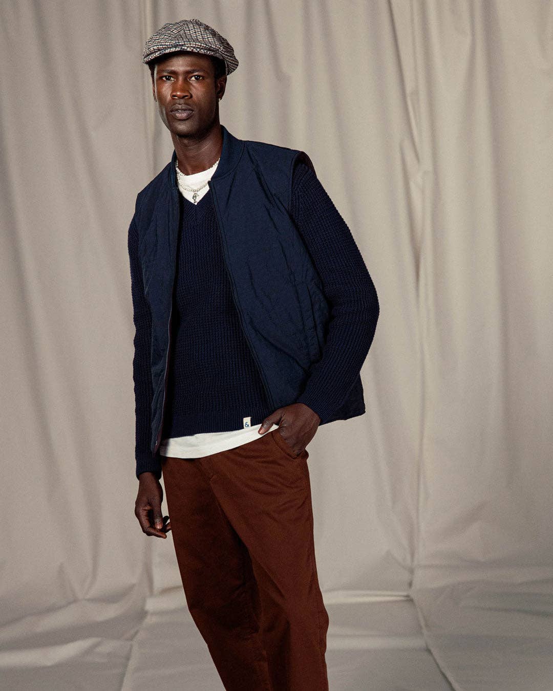 COLOURS & SONS - Vente Pantalon – homme - Chino basique pour homme - Lumber1