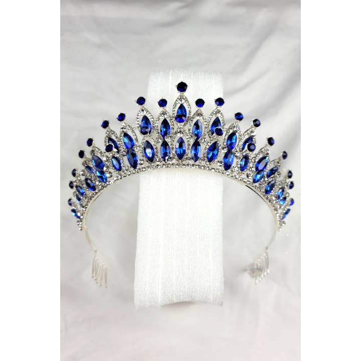 Chicas - Wholesale Tiara - Women's - Tiara with jewel rhinestones, one size fits all HT97412
