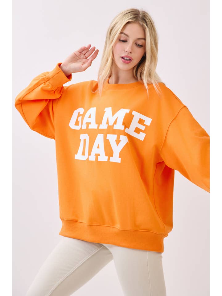 Sewn and Seen - Wholesale Graphic Sweatshirt - Women's - Bold Varsity Game Day Sweatshirt21