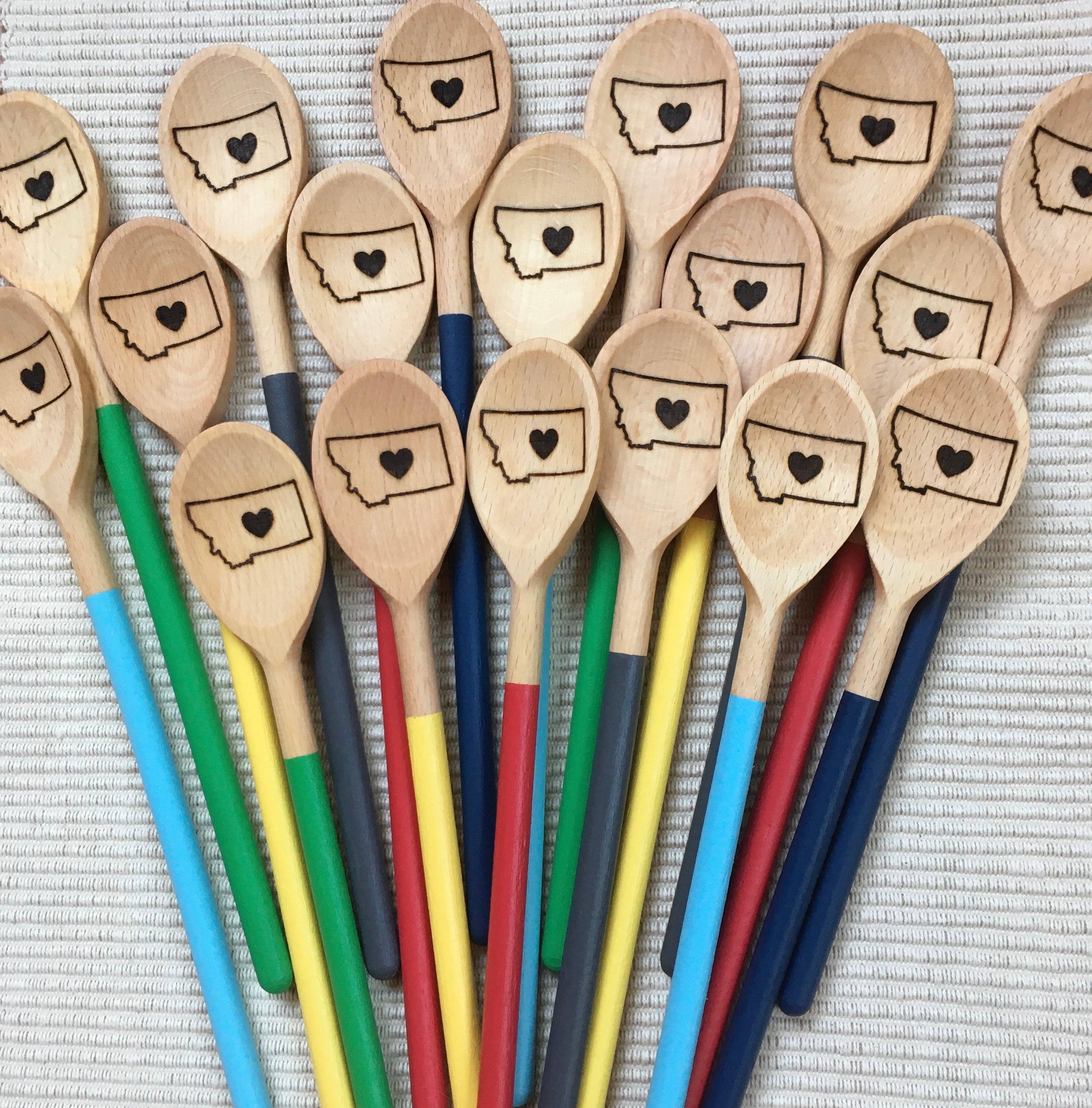 Embellish by Sandra - Wholesale Kitchen Spoon - State Wooden Spoons6